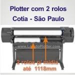 Seminovos Loja do Plotter  - Impressora de Grande Formato HP com 2 rolos em Cotia So Paulo